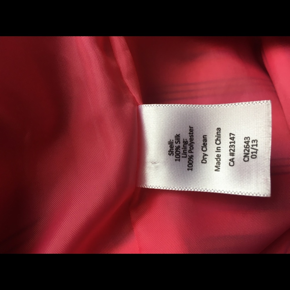 Talbots Lined Silk Multi-Color Shell - image 4